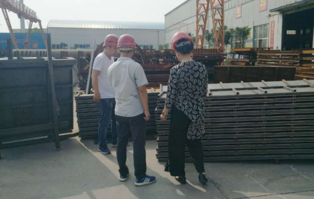 河南钢模板厂家欢迎焦作客户朋友的到来