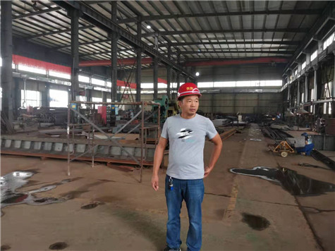 欢迎洛阳新安县的客户到伟志钢模板厂家